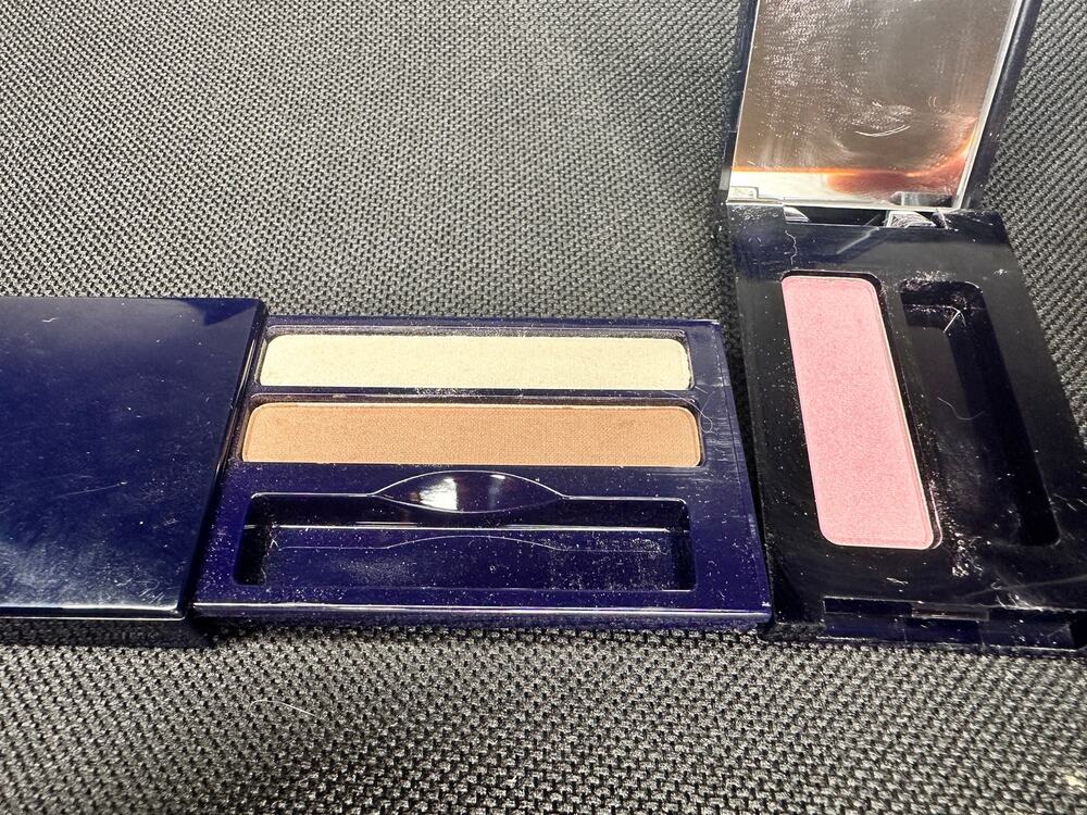Estée Lauder 2-in1 Eyeshadow duo 01 Linen and Single Eyeshadow Ravishing Auburn